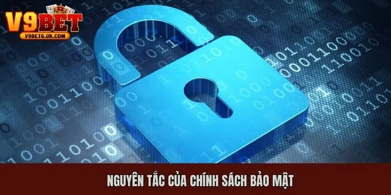Các nguyên tắc trong chính sách bảo mật tại nhà cái